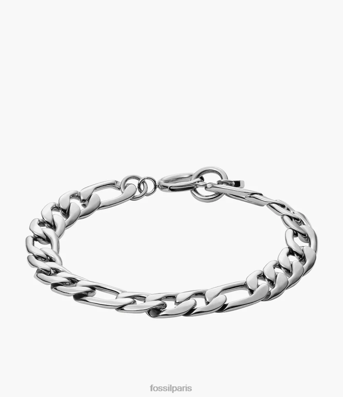 Fossil femmes argenté Rowan oh si charmant bracelet chaîne en acier inoxydable bijoux 0ZTD41161