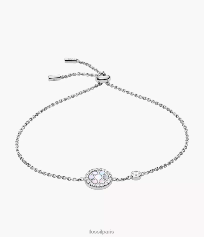 Fossil femmes nacre bracelet de station elliott sterling bijoux 0ZTD4967