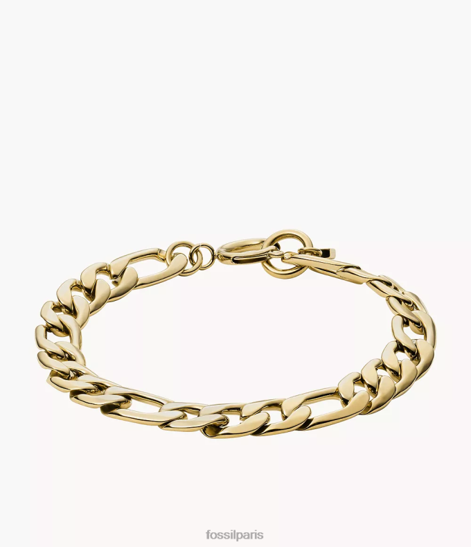Fossil femmes ton d'or Rowan oh si charmant bracelet chaîne en acier inoxydable bijoux 0ZTD41126