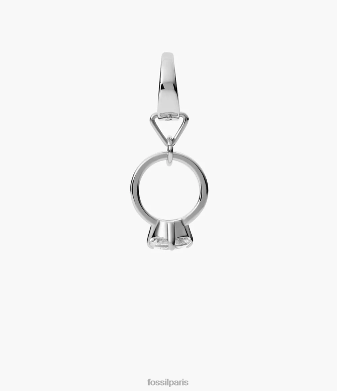 Fossil femmes argenté Rowan oh si charmant charme en acier inoxydable bijoux 0ZTD41237