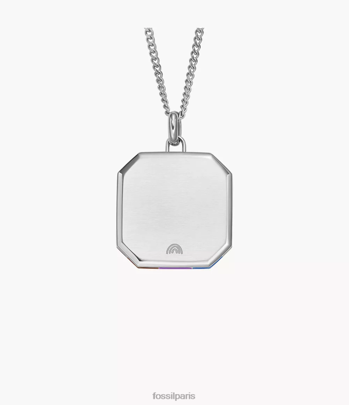 Fossil femmes multi collier de chaîne en acier inoxydable de fierté bijoux 0ZTD4896