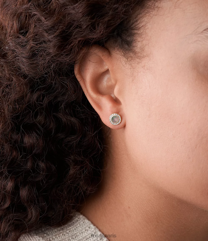 Fossil femmes nacre goujons val paillettes bijoux 0ZTD41079