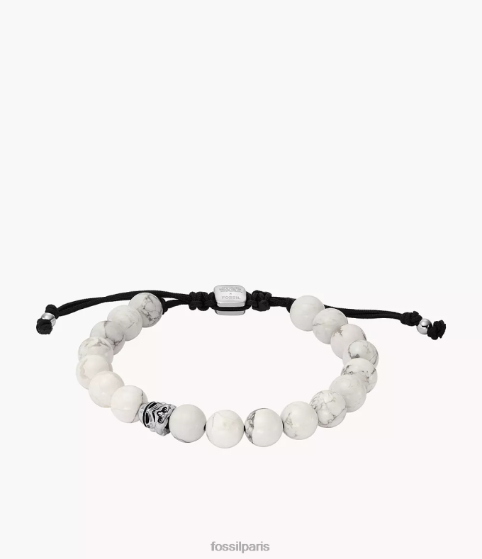 Fossil Hommes howlite bracelet perlé star wars stormtrooper bijoux 0ZTD41845