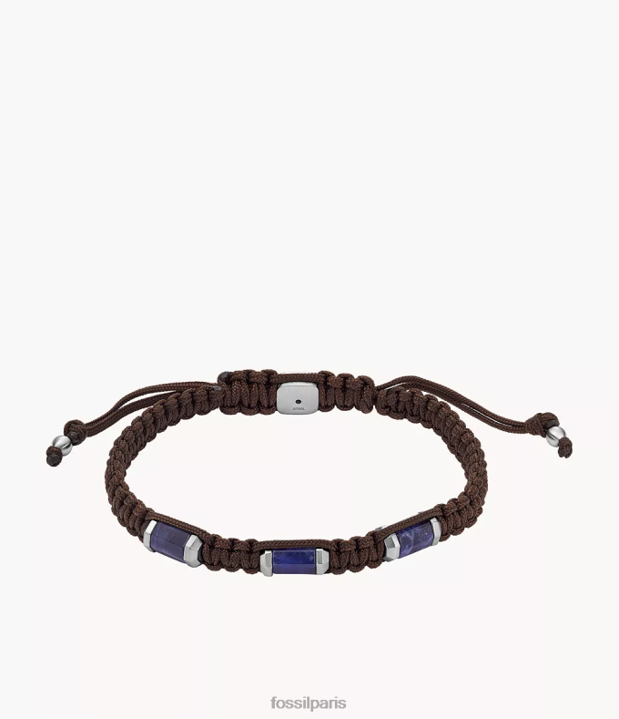 Fossil Hommes sodalite bracelet de station tous empilés bijoux 0ZTD41877
