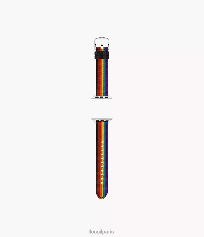 Fossil femmes arc-en-ciel Bracelet en répétition de 38 mm/40 mm/41 mm pour Apple Watch accessoire 0ZTD4243