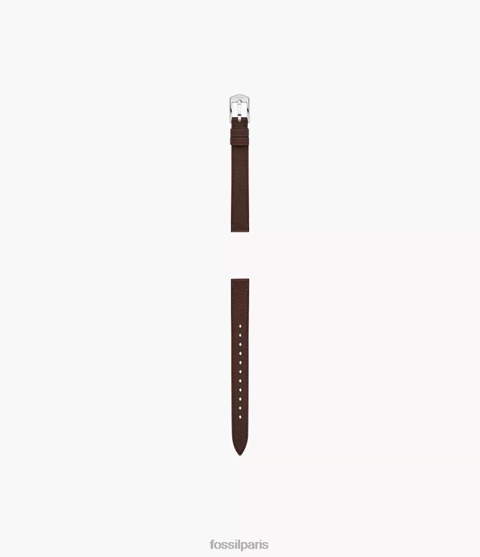 Fossil femmes marron foncé Bracelet en cuir véritable de 12 mm accessoire 0ZTD4124