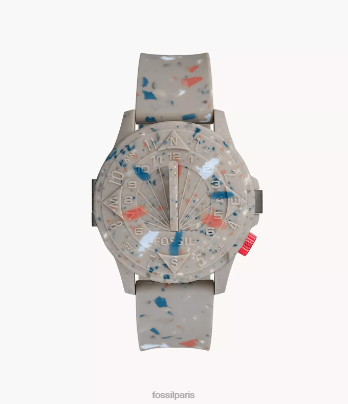STAPLE x Fossil Hommes grès montre automatique en silicone en édition limitée montre 0ZTD41596