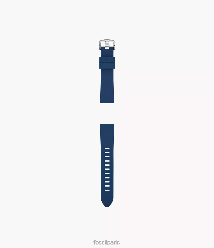 Fossil Hommes marine bracelet en silicone de 20 mm accessoire 0ZTD41463