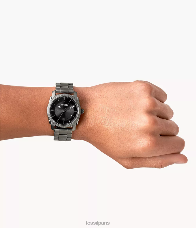 Fossil Hommes fumée montre machine en acier inoxydable montre 0ZTD41354