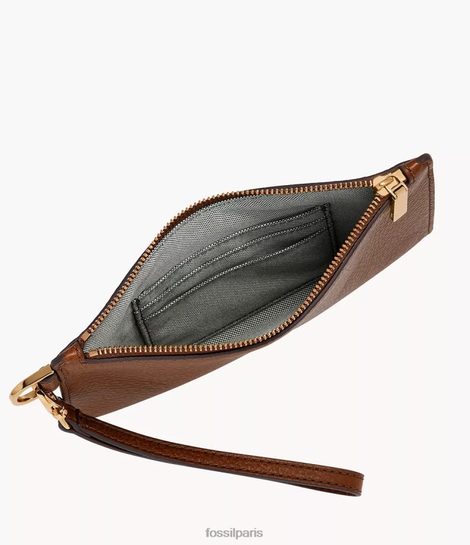 Fossil femmes brun petit bracelet portefeuille 0ZTD4796