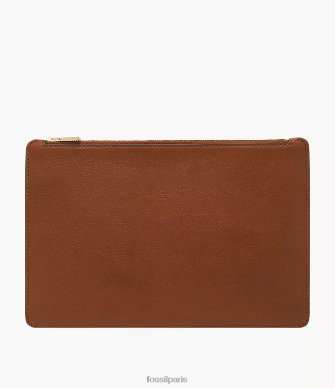 Fossil femmes brun poche portefeuille 0ZTD41993