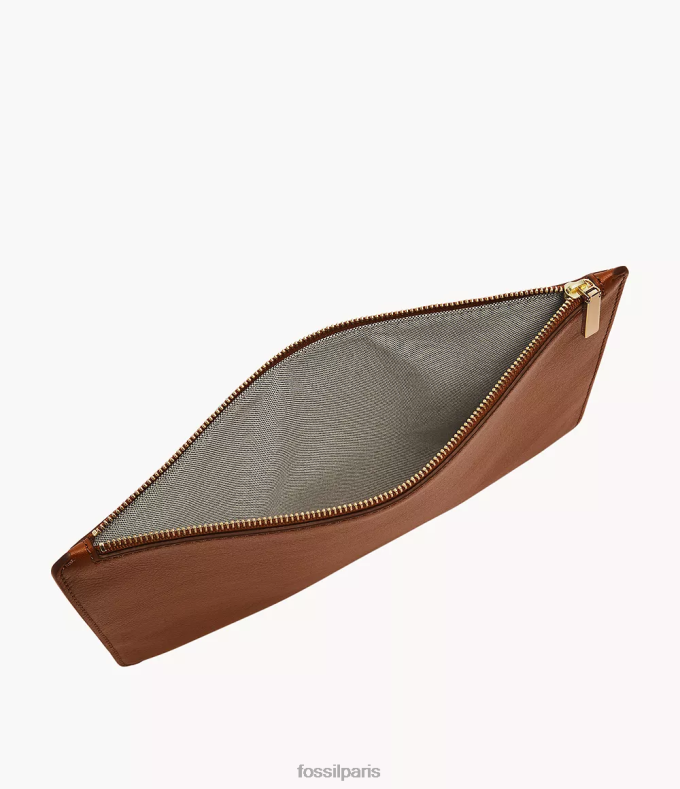 Fossil femmes brun poche portefeuille 0ZTD41993
