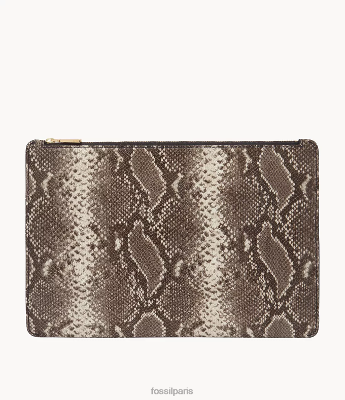 Fossil femmes imprimé serpent poche portefeuille 0ZTD41997