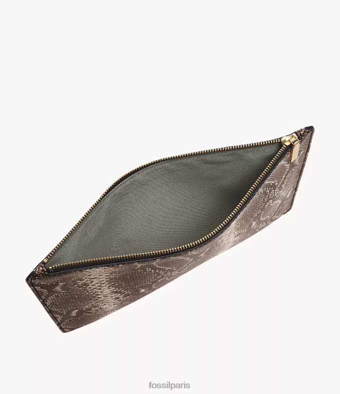 Fossil femmes imprimé serpent poche portefeuille 0ZTD41997