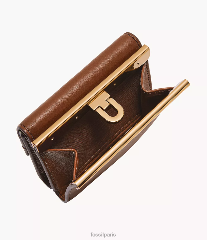 Fossil femmes brun Penrose à trois volets portefeuille 0ZTD4779