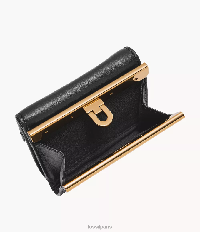 Fossil femmes noir Penrose à trois volets portefeuille 0ZTD4778