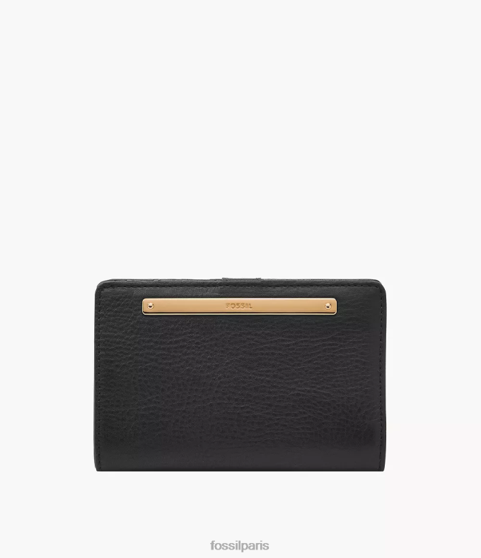 Fossil femmes noir liza multifonction portefeuille 0ZTD4754