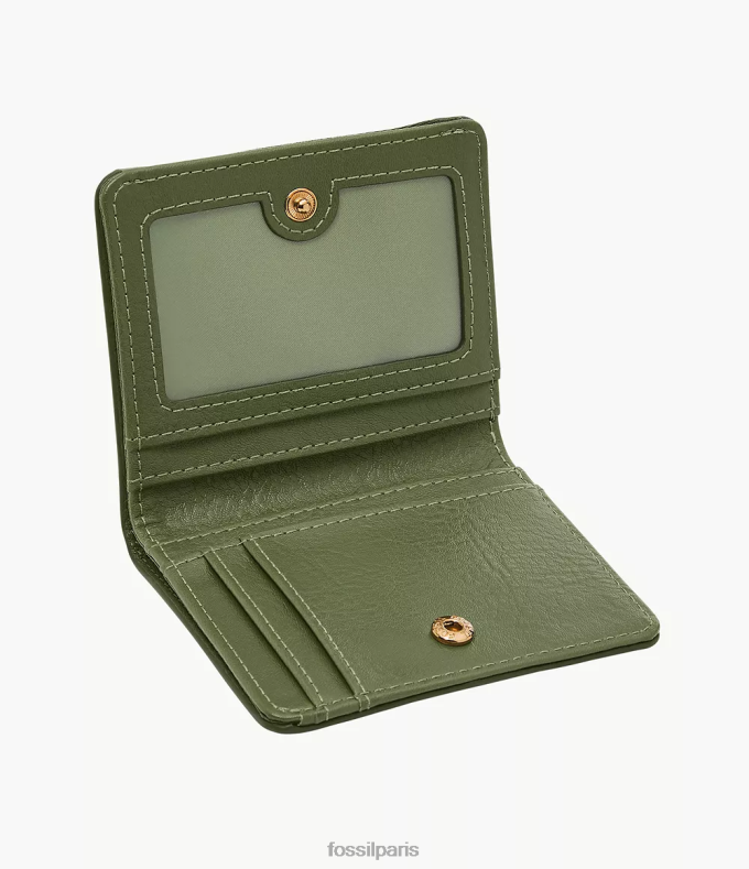 Fossil femmes vert Logan petit pliable portefeuille 0ZTD4783