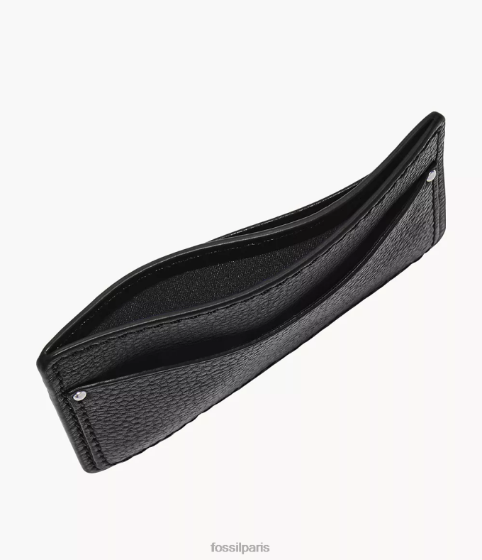 Fossil Hommes noir étui à cartes Anderson portefeuille 0ZTD41717