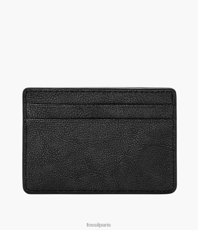 Fossil Hommes noir étui à cartes Steven portefeuille 0ZTD41722