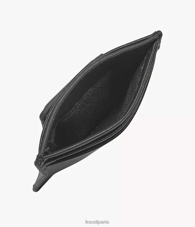 Fossil Hommes noir étui pour cartes magnétiques neel portefeuille 0ZTD41780