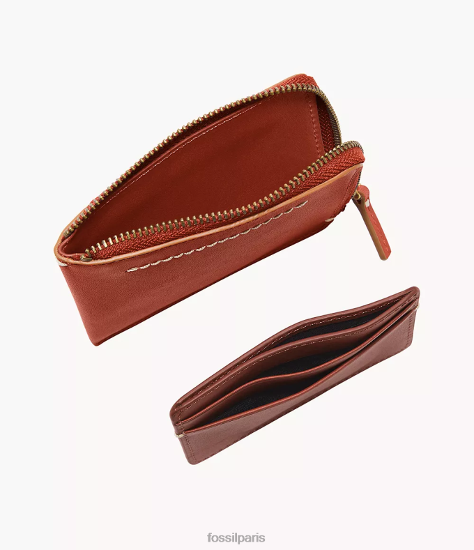 Fossil Hommes triste étui pour cartes zippées westover l portefeuille 0ZTD41753