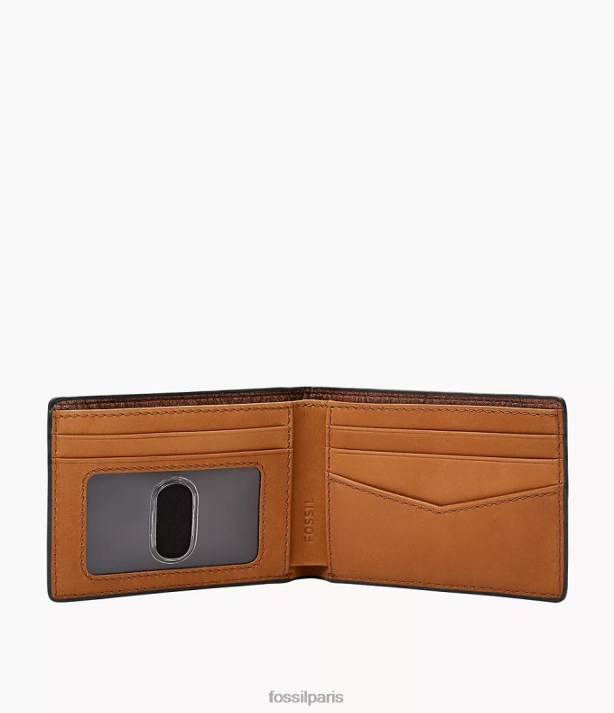 Fossil Hommes rouge Steven poche avant à deux volets portefeuille 0ZTD41687