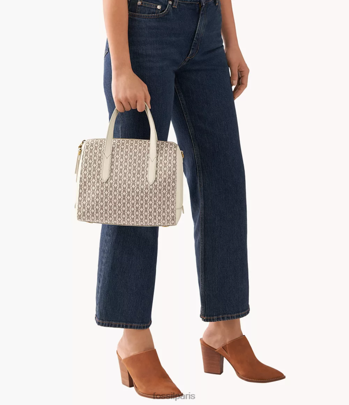 Fossil femmes blanc cartable Sydney sac 0ZTD4631