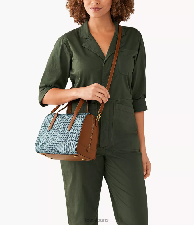 Fossil femmes bleu cartable Sydney sac 0ZTD4620