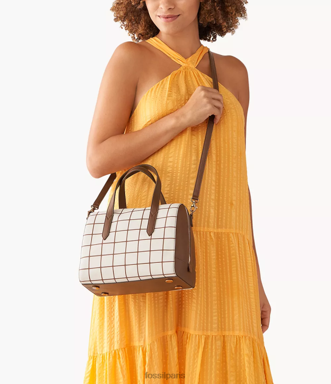 Fossil femmes brun cartable Sydney sac 0ZTD4591