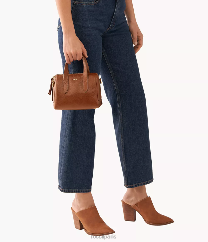 Fossil femmes brun mini cartable sydney sac 0ZTD4482
