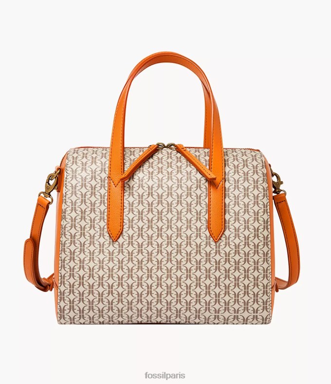 Fossil femmes orange cartable Sydney sac 0ZTD4613