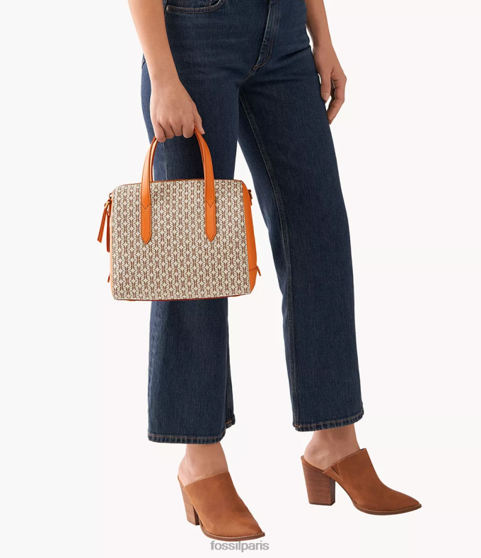 Fossil femmes orange cartable Sydney sac 0ZTD4613