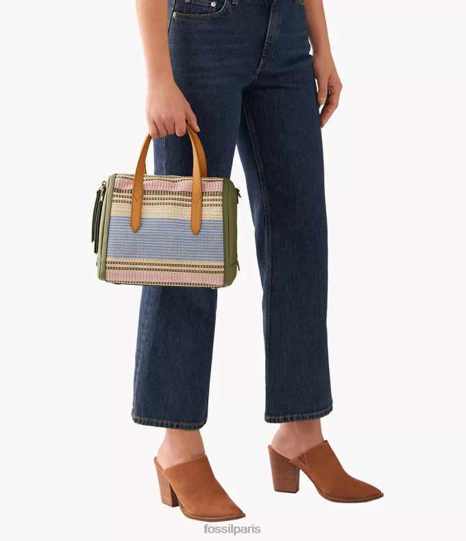 Fossil femmes rayures cartable Sydney sac 0ZTD4442