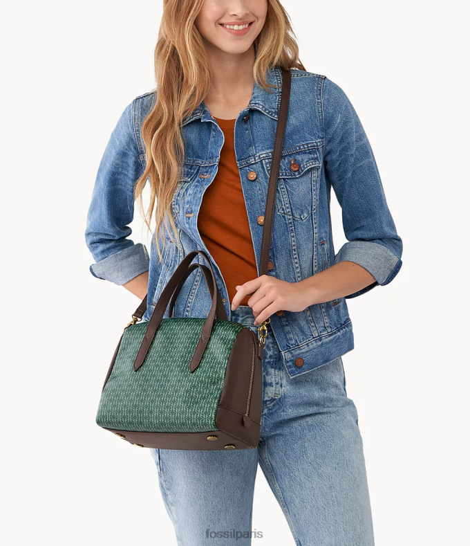 Fossil femmes vert cartable Sydney sac 0ZTD4567