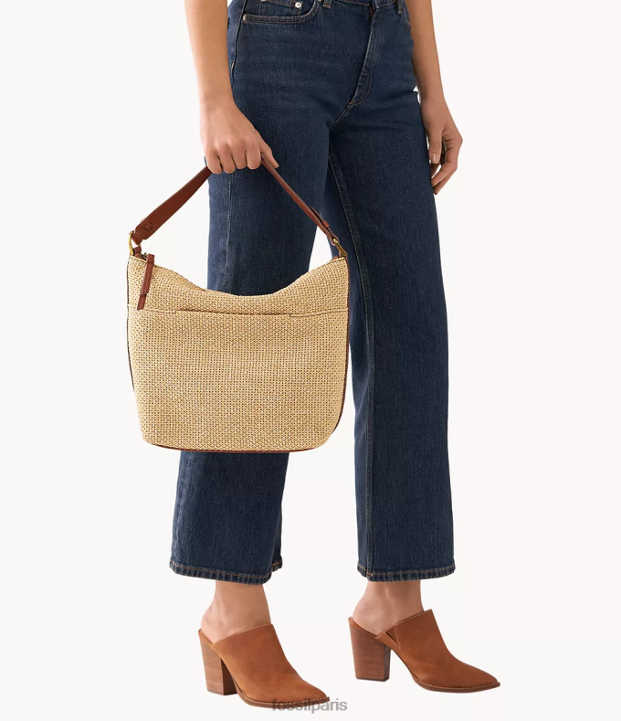 Fossil femmes blanc Julianna grand clochard sac 0ZTD4428