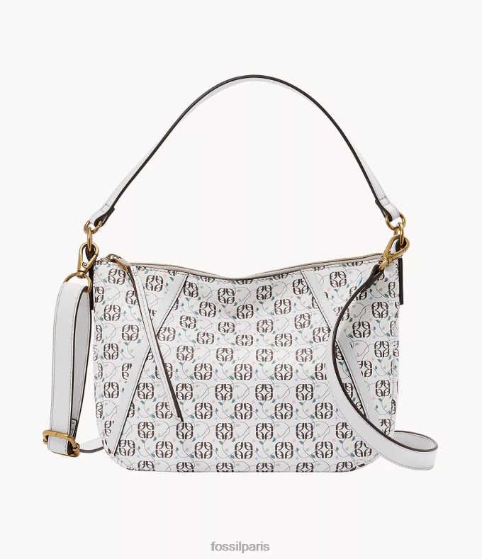 Fossil femmes blanc sac à bandoulière skylar sac 0ZTD4522