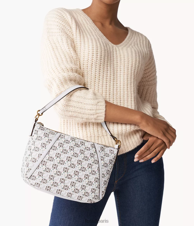 Fossil femmes blanc sac à bandoulière skylar sac 0ZTD4522