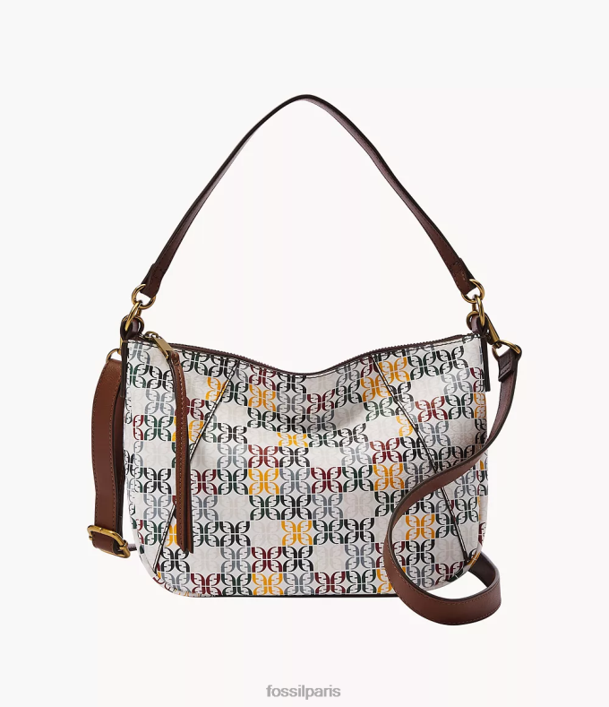 Fossil femmes blanc sac à bandoulière skylar sac 0ZTD4525