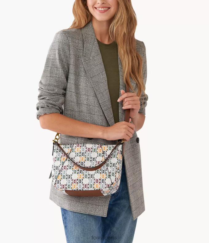 Fossil femmes blanc sac à bandoulière skylar sac 0ZTD4525
