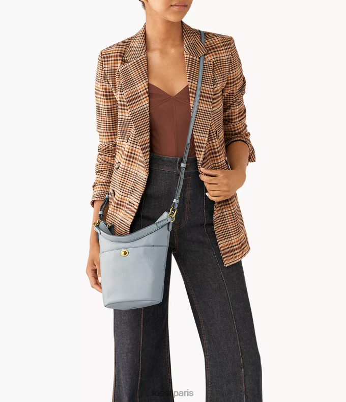 Fossil femmes bleu Talulla petit clochard sac 0ZTD4635