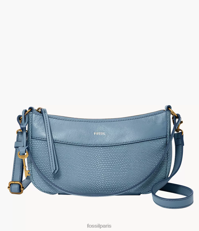 Fossil femmes bleu baguette skylar sac 0ZTD4654