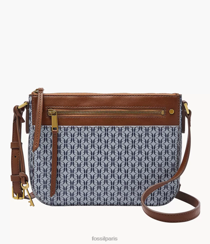 Fossil femmes bleu petit sac à bandoulière Farrah sac 0ZTD4503