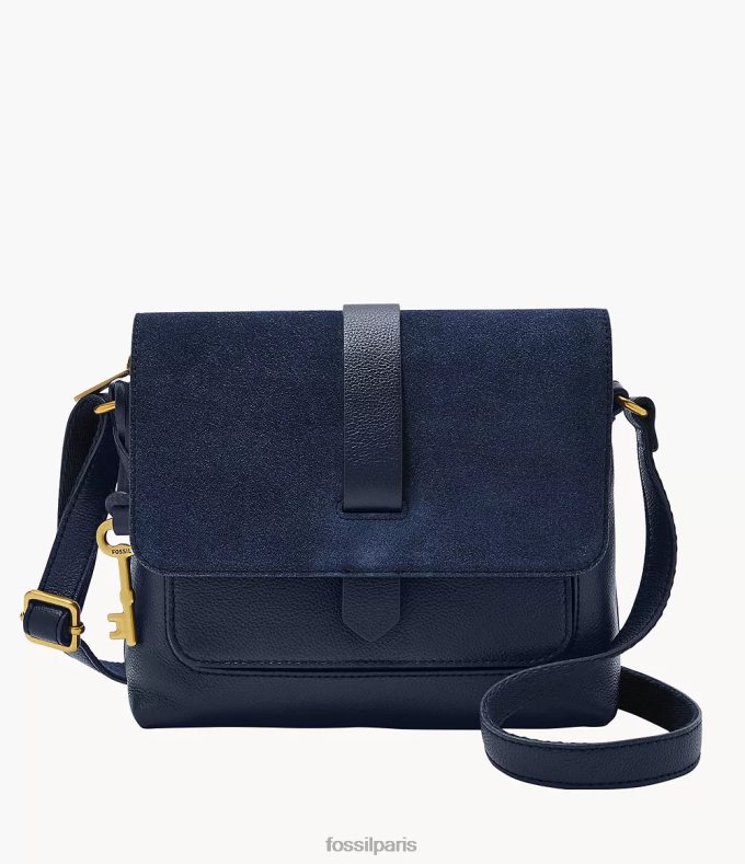 Fossil femmes bleu petit sac à bandoulière Kinley sac 0ZTD4732