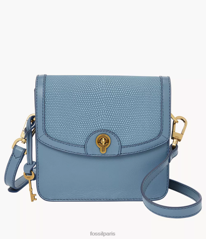 Fossil femmes bleu petit sac à bandoulière ainsley sac 0ZTD4699