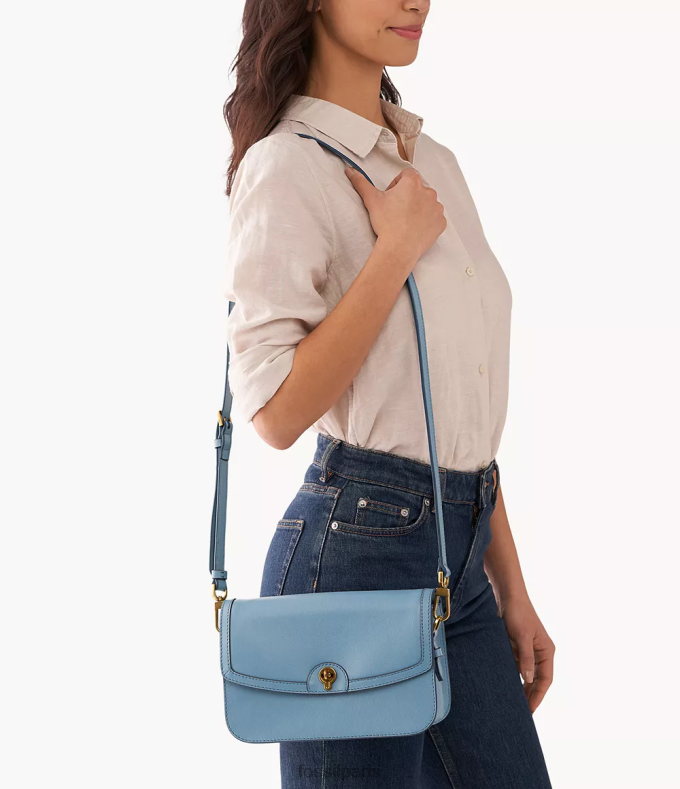 Fossil femmes bleu sac à bandoulière ainsley sac 0ZTD4551