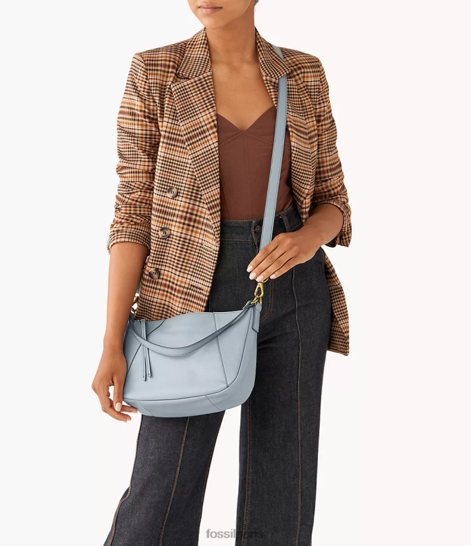 Fossil femmes bleu sac à bandoulière skylar sac 0ZTD4413