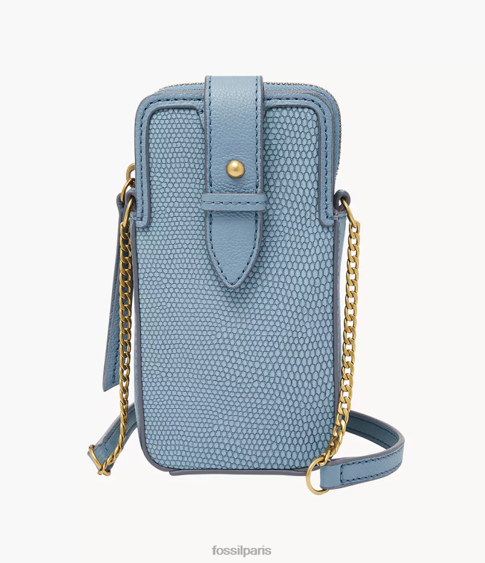 Fossil femmes bleu étui de téléphone Lainie à bandoulière sac 0ZTD4714