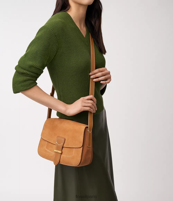 Fossil femmes bronzer sac à bandoulière à rabat tremont sac 0ZTD4319
