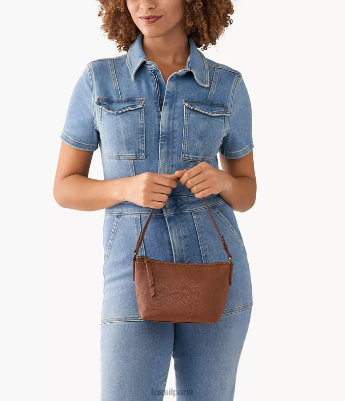 Fossil femmes brun Julianna mini clochard sac 0ZTD4650